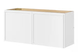 Leyton 30 in. W x 12 in. D x 42 in. H Ready to Assemble Plywood Slim Shaker Wall Kitchen Cabinet in Alpine White
