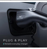 Level 1 Portable J1772 EV Charger - ETL Certified 110-Volt, 15 Amp 16 ft. Extension Cord, J1772 Cable and NEMA 5-15 Plug