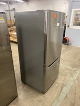 18.7 cu. ft. Bottom Freezer Refrigerator in Stainless Steel