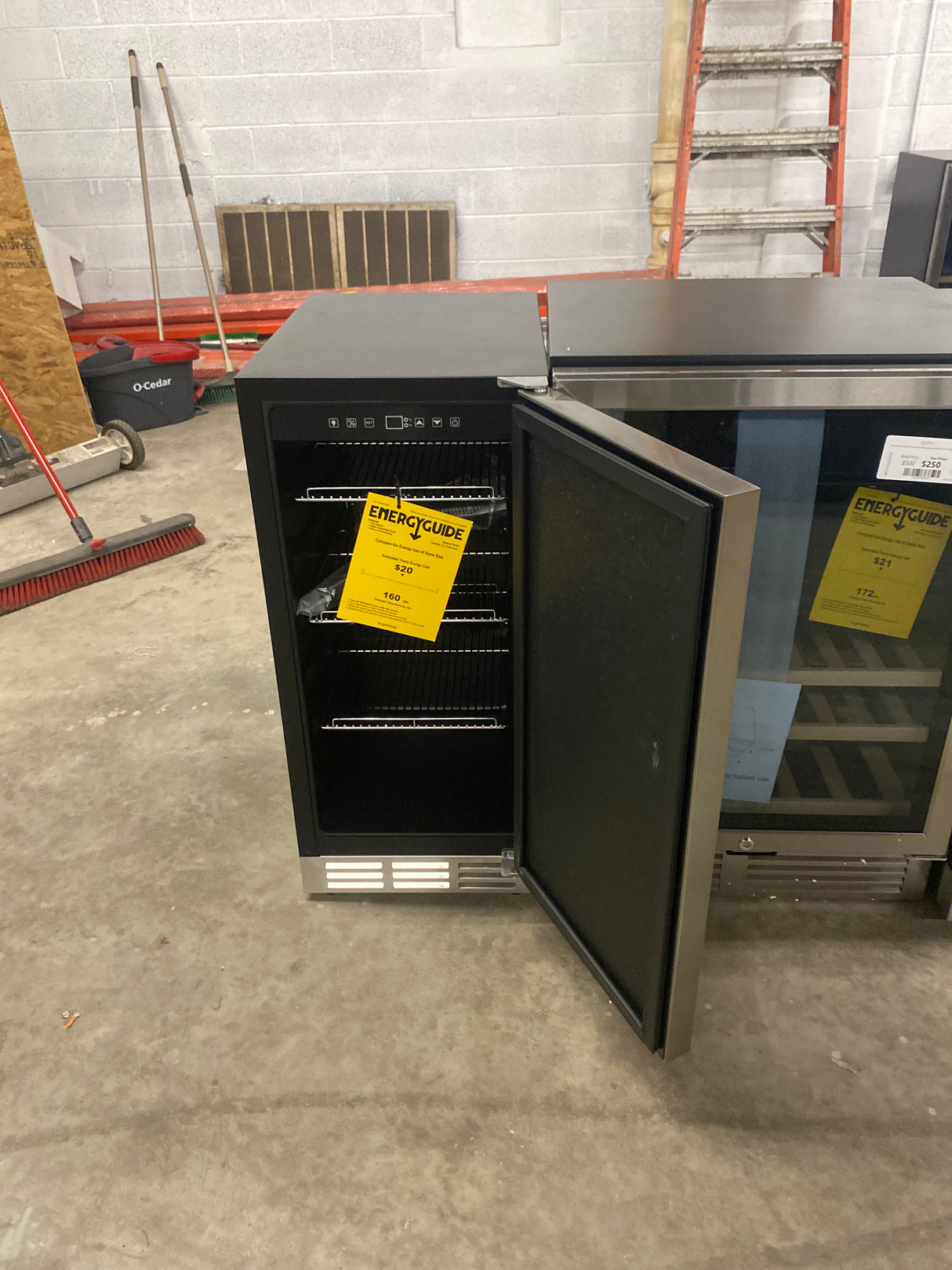 3.1 cu.ft. 128-Cans Built-In/Freestanding Outdoor Cooler Fridge In Stainless Steel, Antifouling, Waterproof