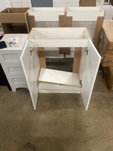 Penlee 25 in. Single Sink White Bath Vanity without Top