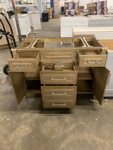48” Antique Oak Vanity (Base Only )