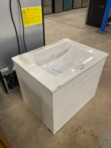 Marsella 24 in. W x 19.7 H x 18.1 in. D Vanity in White with White Basin