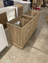 59.5 x 18.5 Doveton Vanity Base in Weathered Tan Without Top