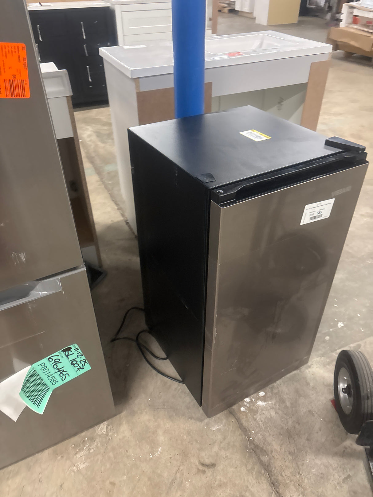 3.2 cu. ft. Mini Refrigerator in Stainless Steel, ENERGY STAR