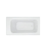Cambridge 60 in. x 32 in. Soaking Bathtub with Left Hand Drain in White
