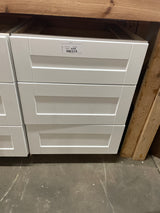 Vesper White Shaker Assembled PlywoodBase Drawer Kitchen Cabinet with Soft Close 24 in. x 34.5 in. x 24 in.