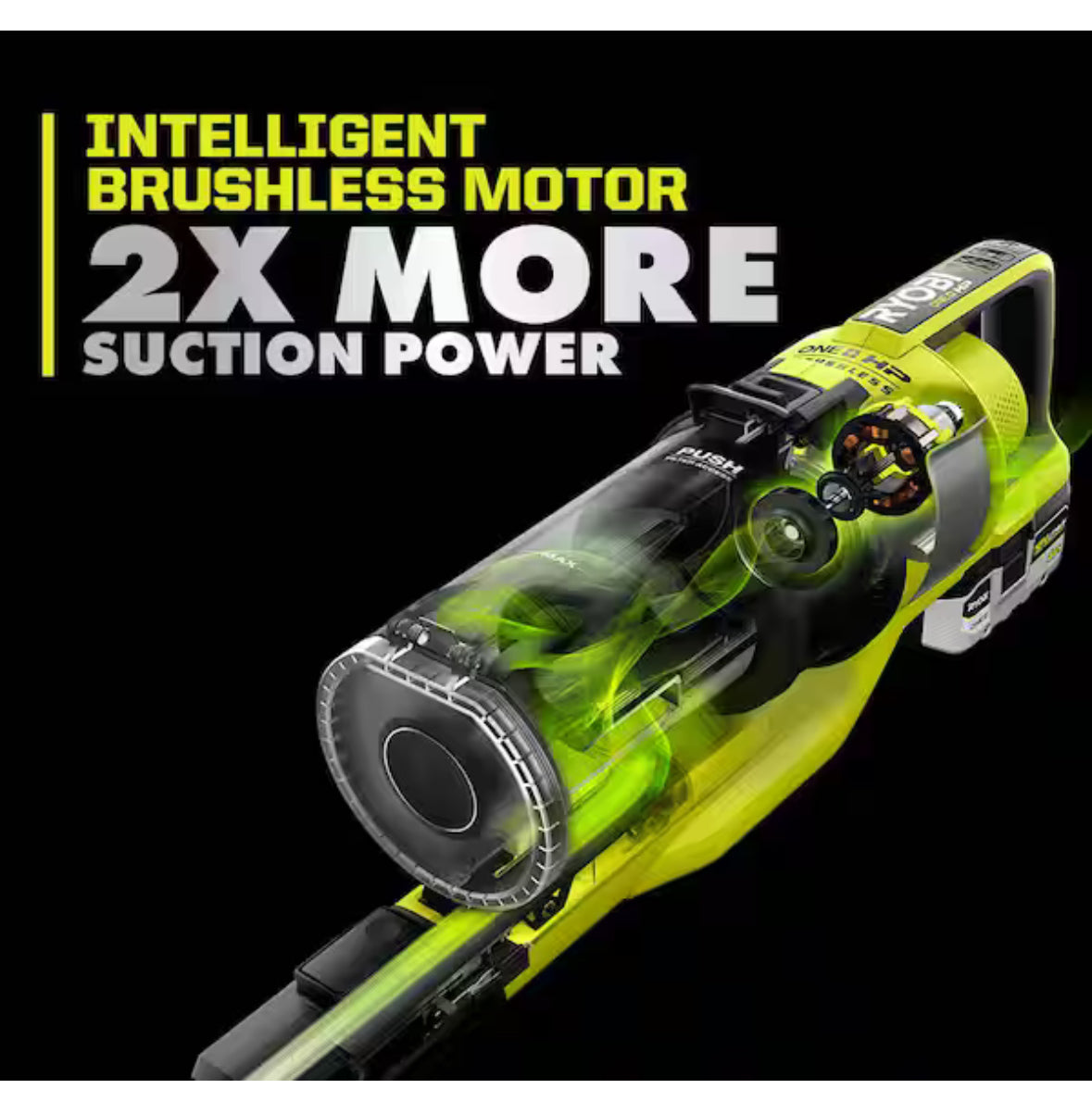 ONE+ HP 18V Kit w/ (2) 4.0 Ah Batteries, 2.0 Ah Battery, Charger, & FREE ONE+ HP Stick Vacuum