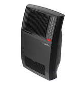 1500-Watt 20 in. Black Electric Console Ceramic Space Heater with Tip-Over Switch, Adjustable Louvers, Timer, Remote