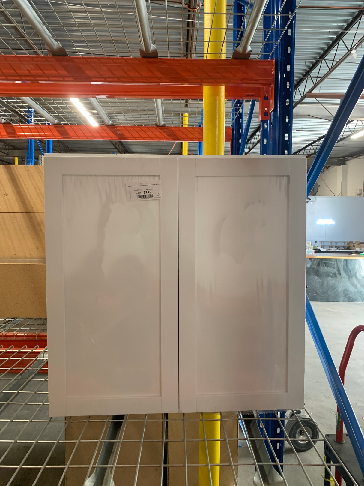 Courtland Shaker Assembled 30 in. x 30 in. x 12 in. Stock Wall Kitchen Cabinet in Polar White Finish