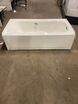 Maui 60 in. x 30 in. Soaking Bathtub with Right Drain in White