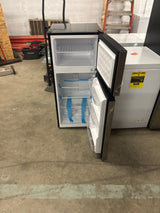 4.5 cu. ft. 2-Door Mini Refrigerator in Platinum Steel with Freezer