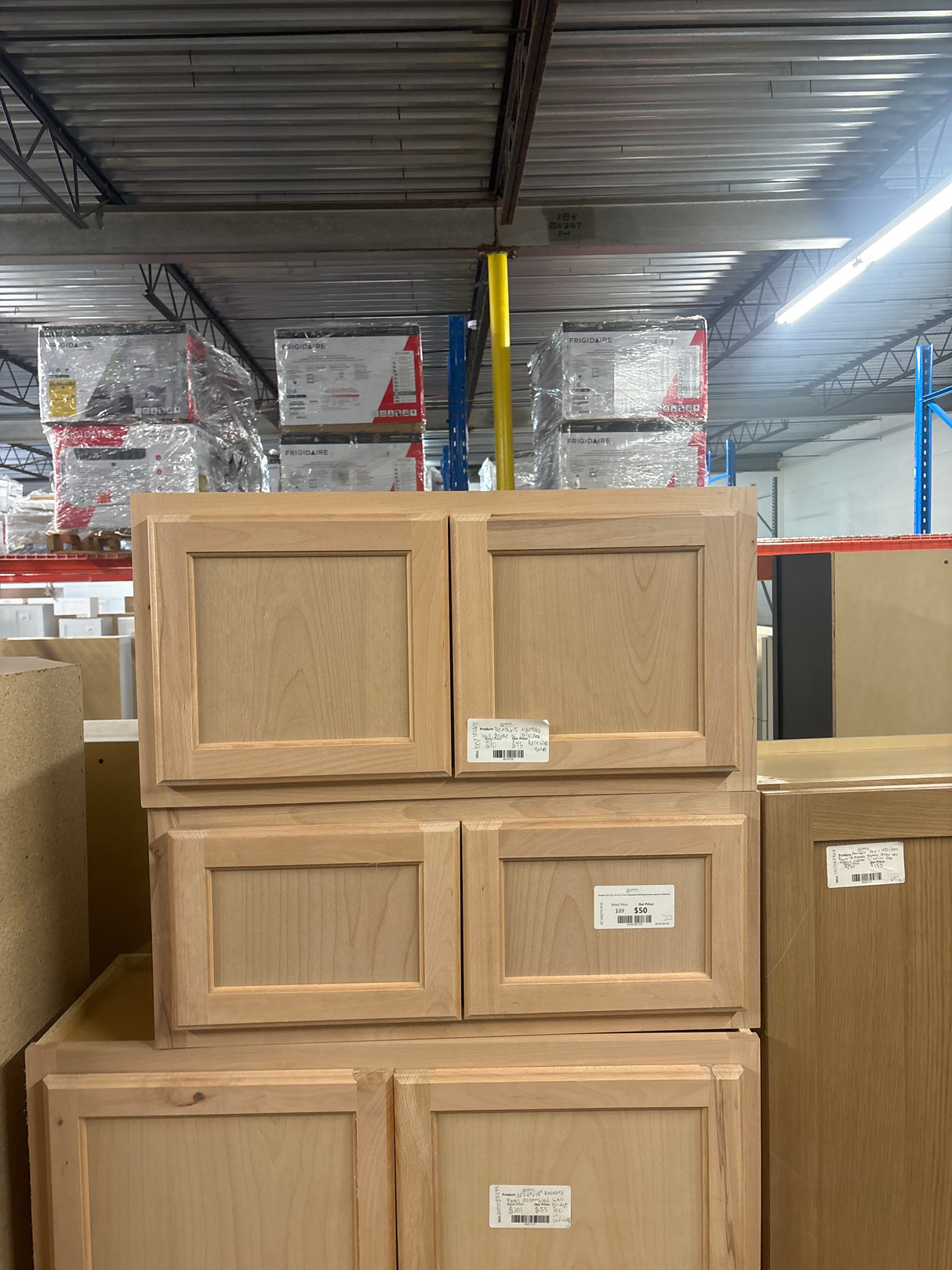 30 in. W x 12 in. D x 15 in. H Assembled Wall Bridge Kitchen Cabinet in Unfinished with Recessed Panel