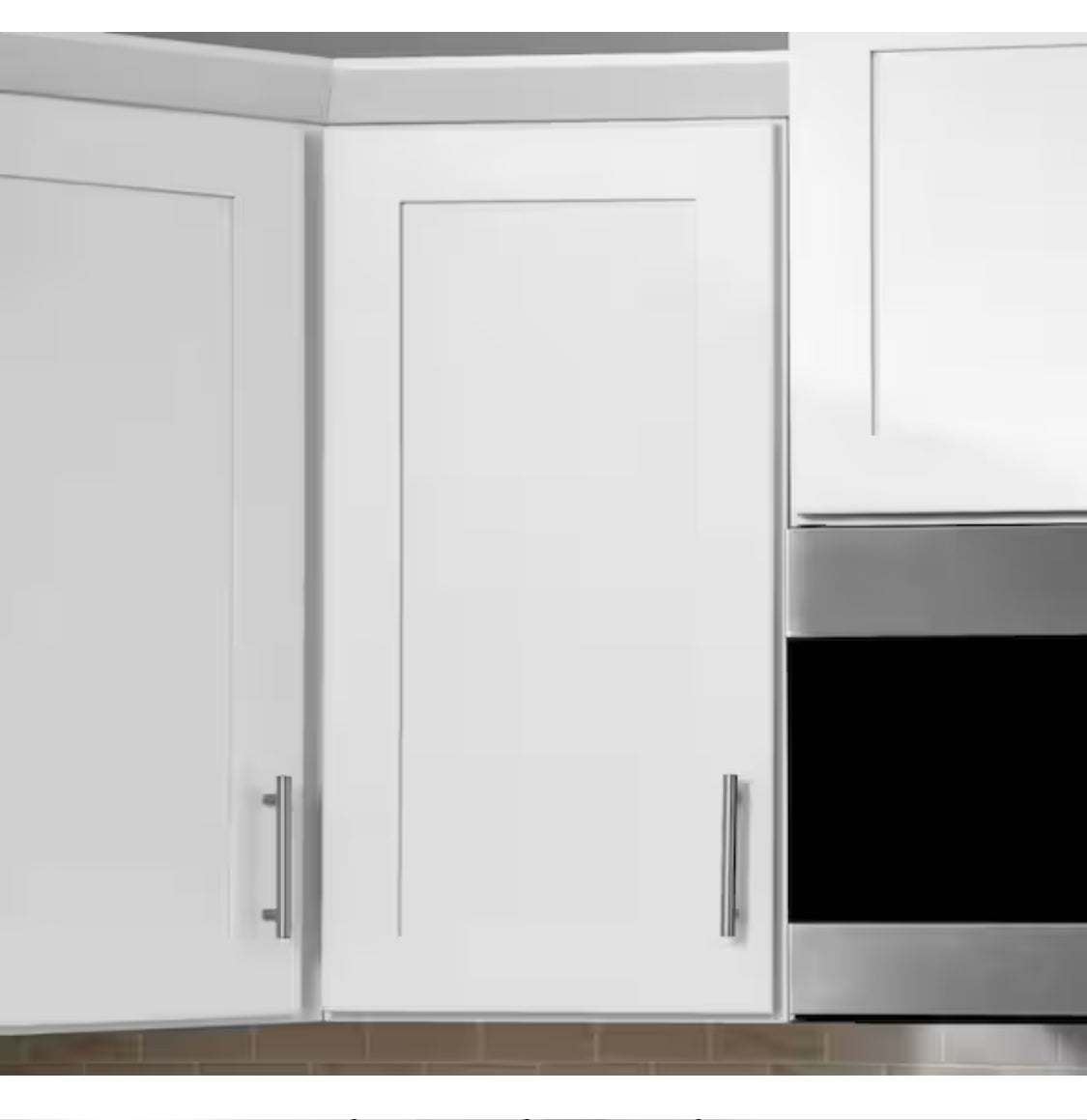 Avondale Shaker Alpine White Ready to Assemble Plywood 15 in Wall Kitchen Cabinet (15 in W x 42 in H x 12 in D)