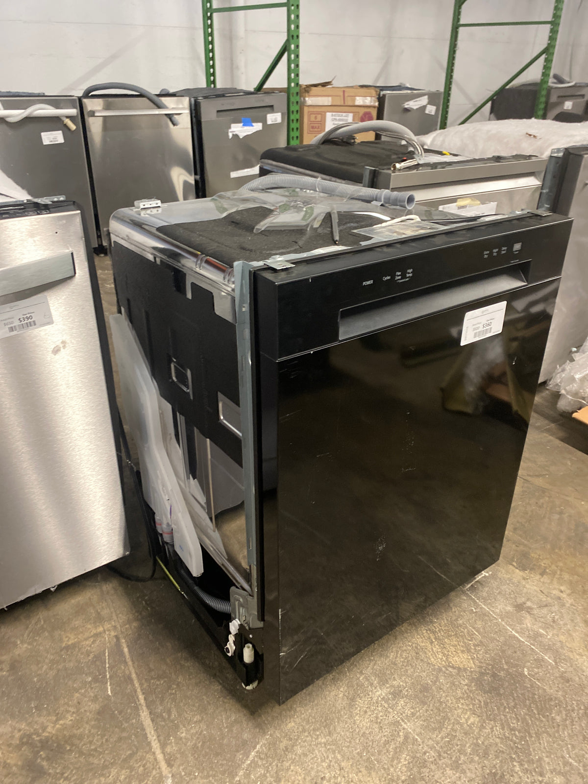 LG Front Control Dishwasher with NeveRust Stainless Steel Tub and Dynamic Dry