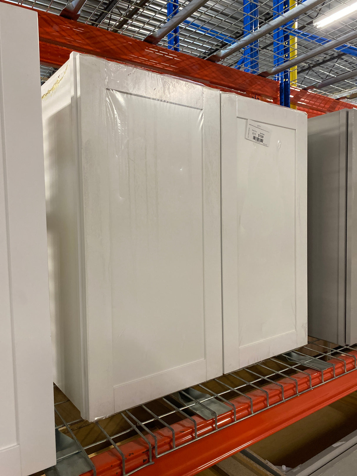 Westfield Feather White Assembled Wall Kitchen Cabinet (30 in. W x 12 in. D x 30 in. H)