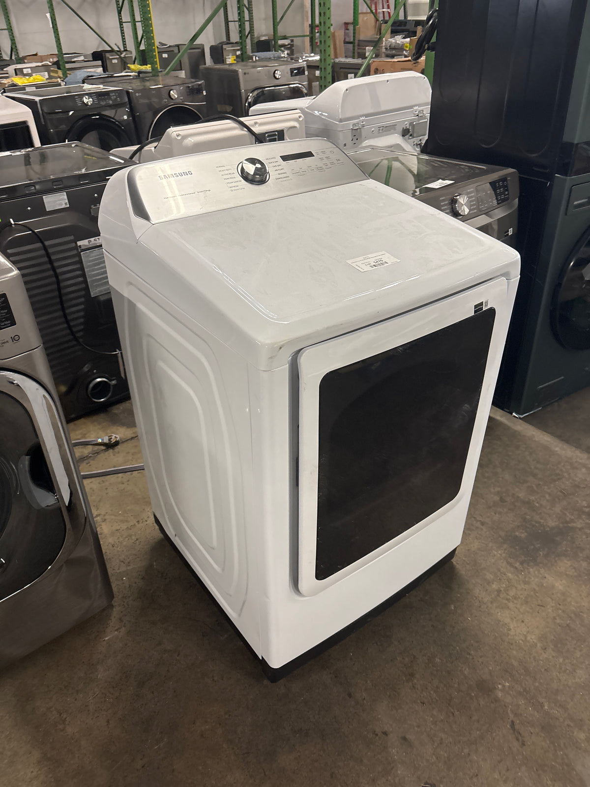 Samsung 7.4 cu. ft. Smart ELECTRIC Dryer with Steam Sanitize+