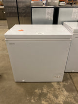 7.0 cu. ft. Manual Defrost Chest Freezer with LED Light in White Garage Ready