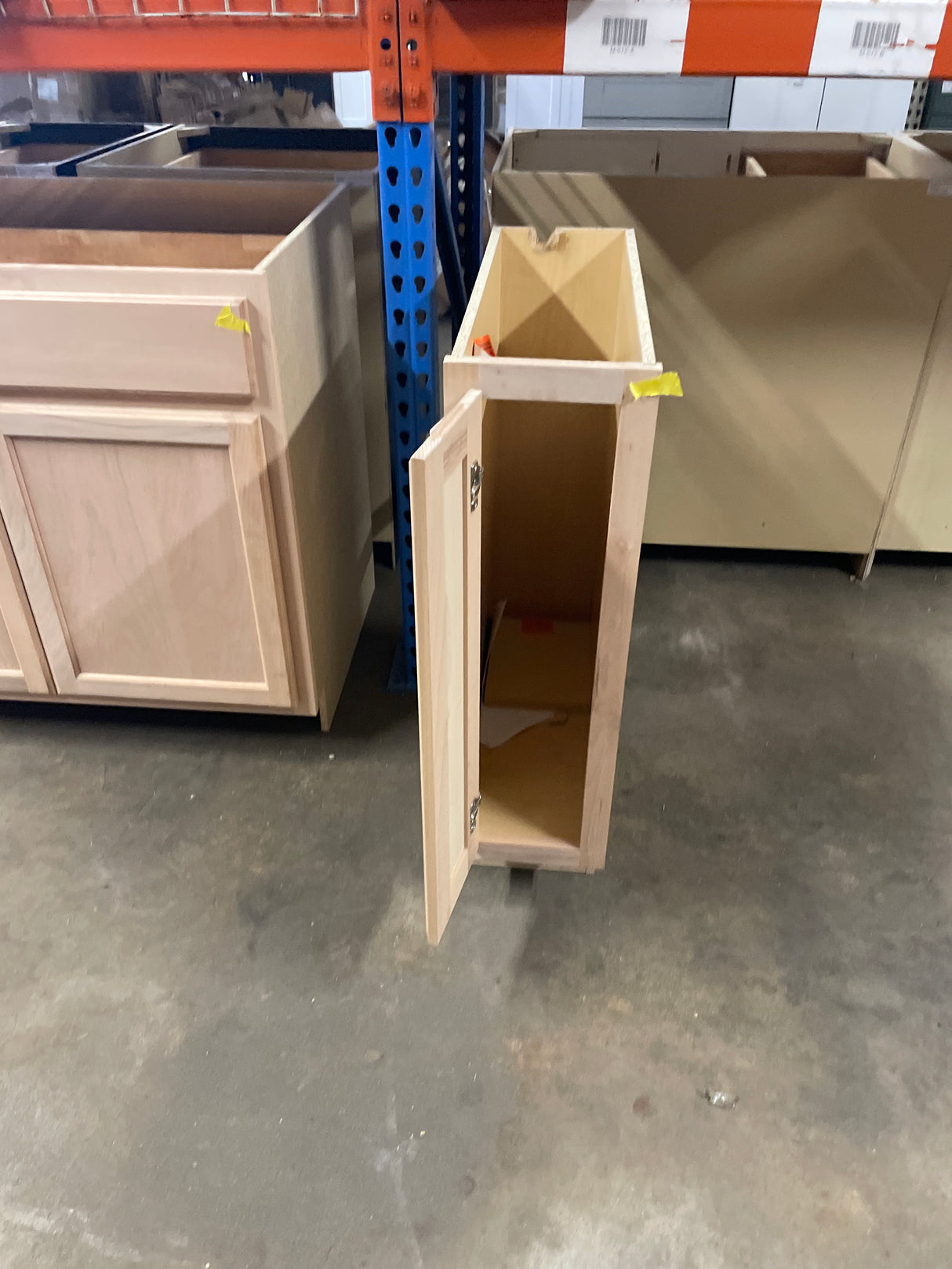 Hampton Assembled 9x34.5x24 in. Base Cabinet in Unfinished Beech