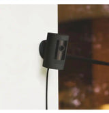Stick Up Cam Plug-In - Indoor/Outdoor Smart Security Camera with Two-Way Talk, Color Night Vision, Live View, Black