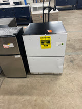 23.4 in. 5 cu. ft. Undercounter Freestanding/Built-in Double Drawer Refrigerator in Stainless Steel Silver
