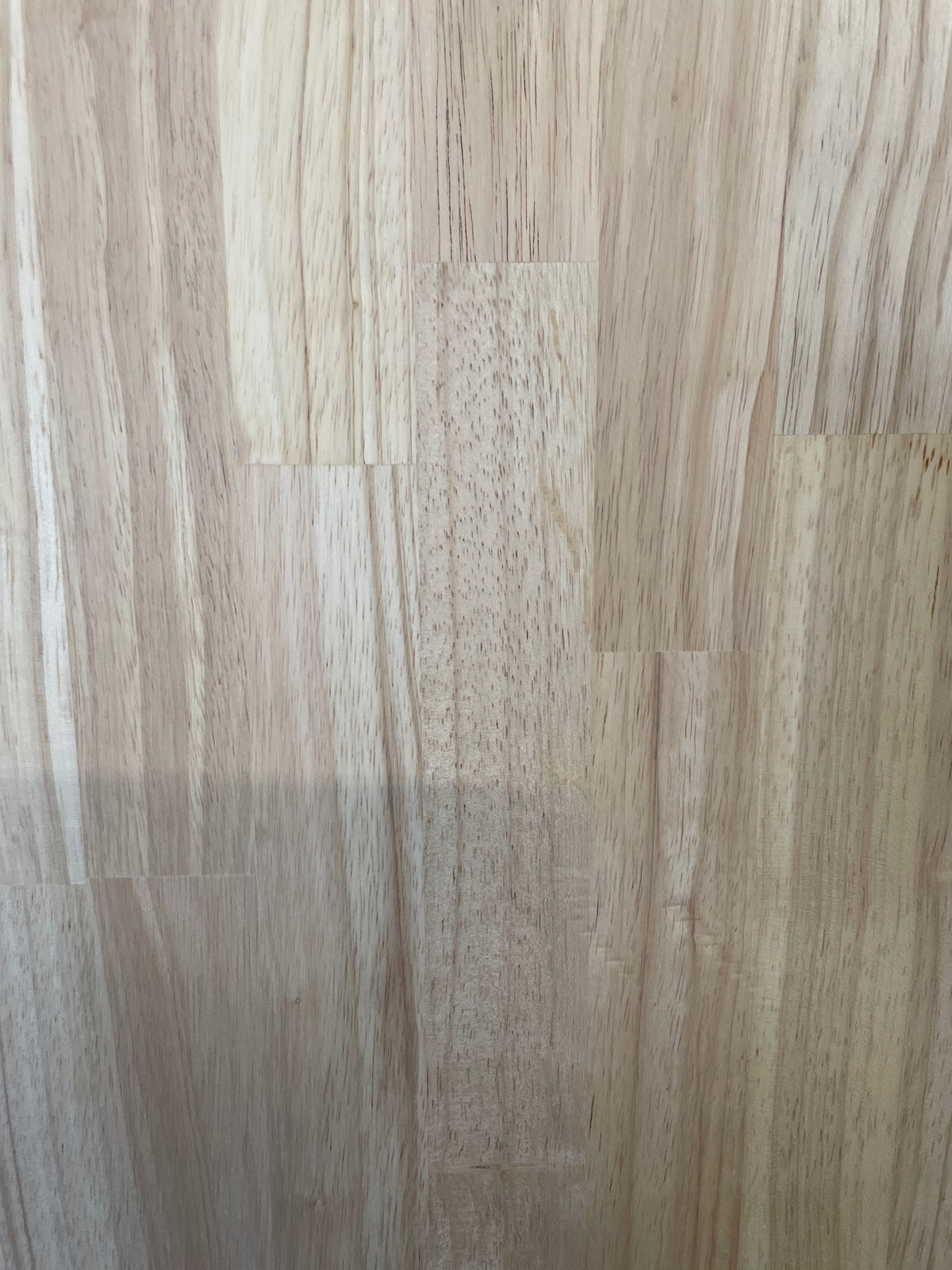 8 ft. L x 25 in. D Unfinished Hevea Solid Wood Butcher Block Countertop With Square Edge