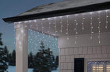 200 Count Cool White Mini LED Icicle Lights