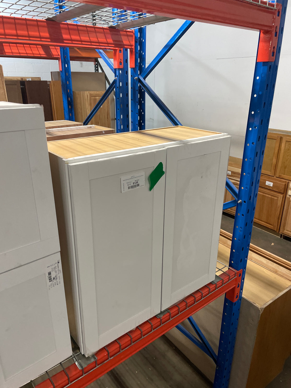 Westfield Feather White Assembled Wall Kitchen Cabinet (30 in. W x 12 in. D x 30 in. H)