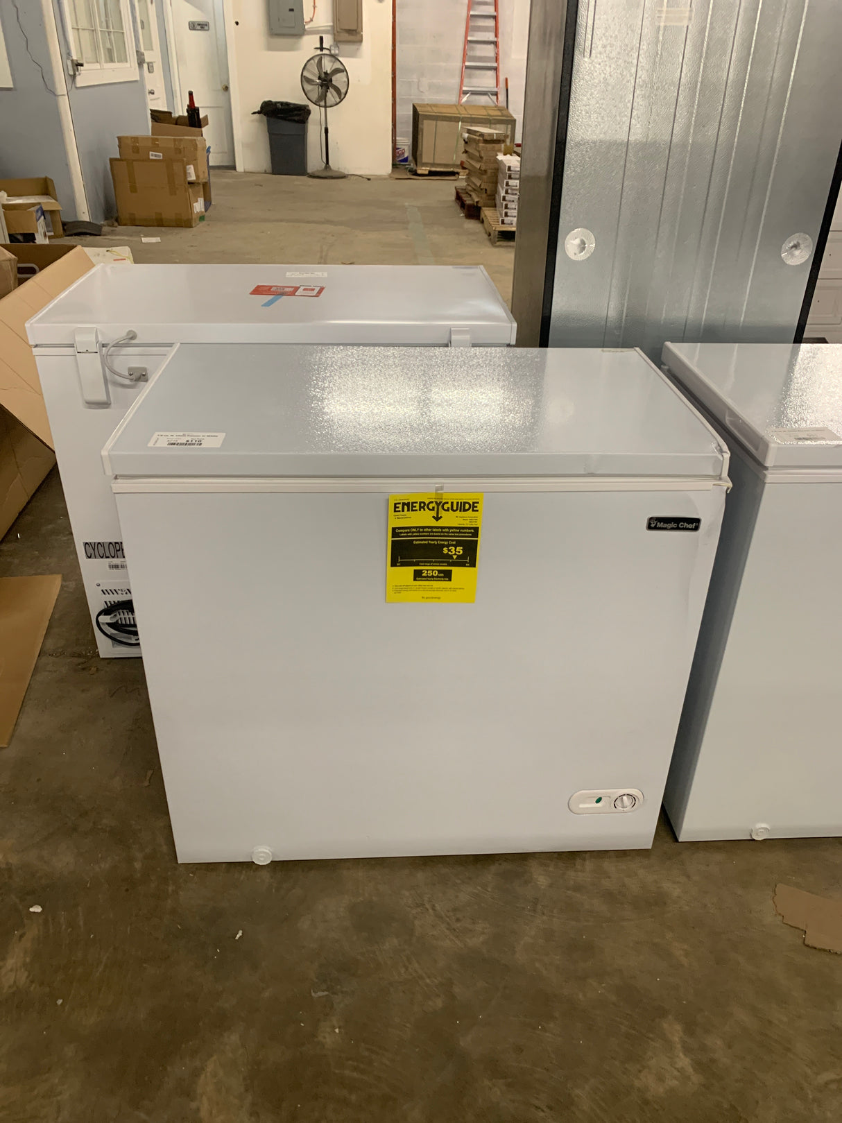 7.0 cu. ft. Chest Freezer in White