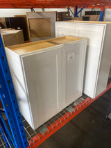 Westfield Feather White Assembled Wall Kitchen Cabinet (30 in. W x 12 in. D x 30 in. H)
