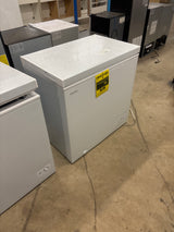 7.0 cu. ft. Manual Defrost Chest Freezer with LED Light in White Garage Ready