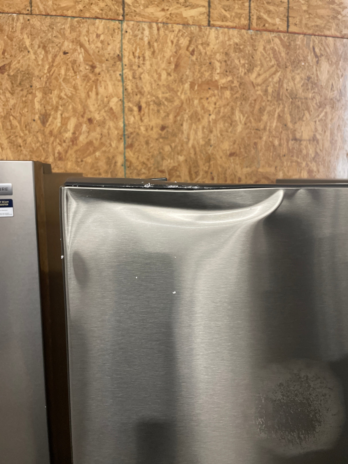 Gallery 30 in. 20 cu. ft. Standard Depth French Door Refrigerator in Stainless Steel with Internal Water Dispenser