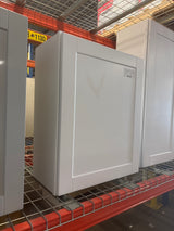Shaker Satin White Stock Assembled Wall Kitchen Cabinet (24 in. x 30 in. x 12 in.)