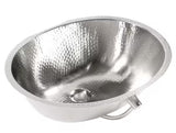 Freud 18 Gauge 19 in. Nickel Undermount Bath Sink in Nickel