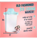 6 Qt. Blue Parlor Electric Ice Cream Maker