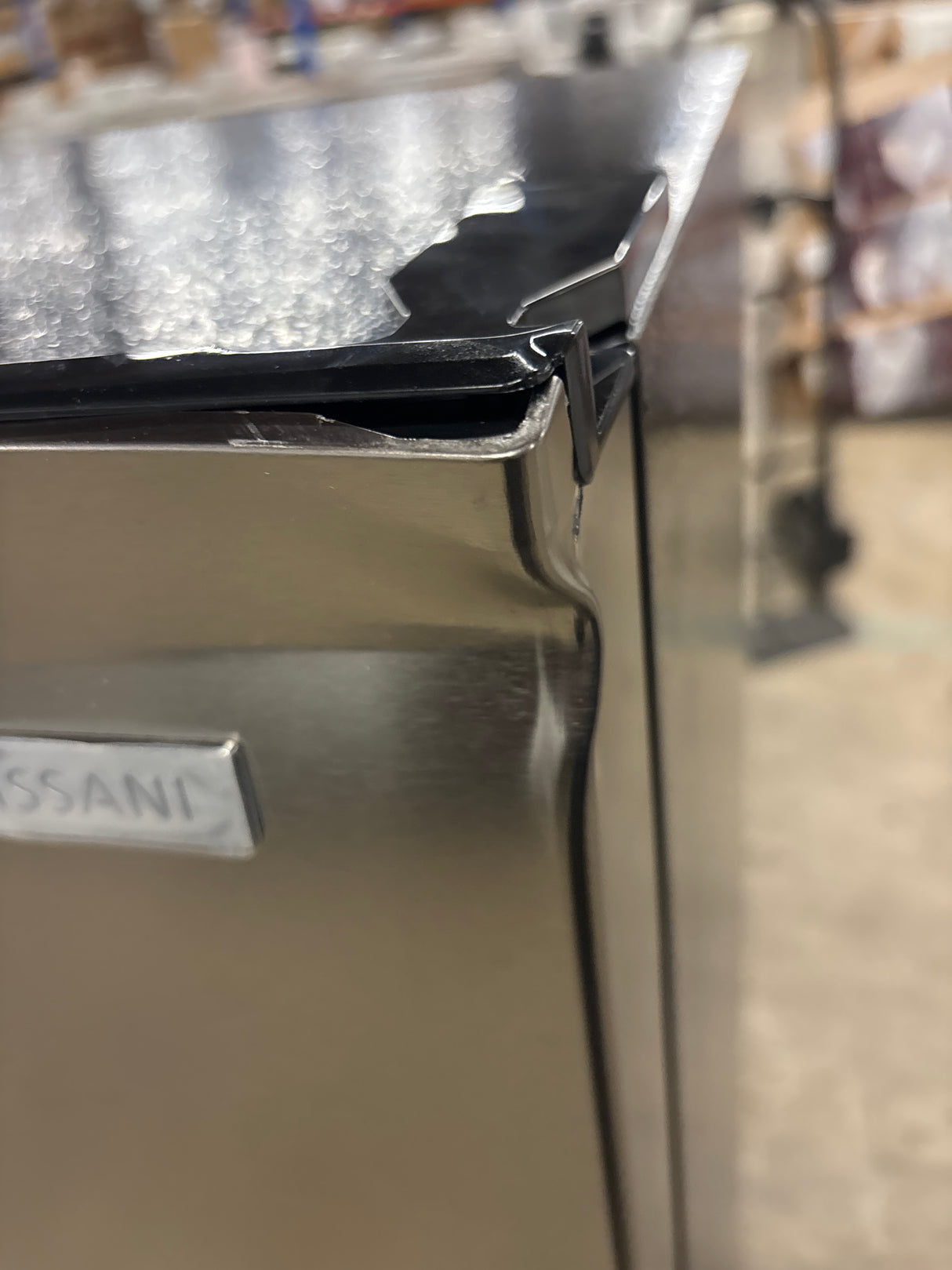 7.2 cu. ft. Top Freezer Refrigerator in Stainless Steel Look