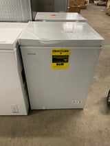 5.0 cu. ft. Manual Defrost Chest Freezer with LED Light in White Garage Ready