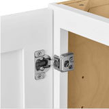 Avondale Shaker Alpine White Ready to Assemble Plywood 21 in Wall Kitchen Cabinet (21 in W x 30 in H x 12 in D)