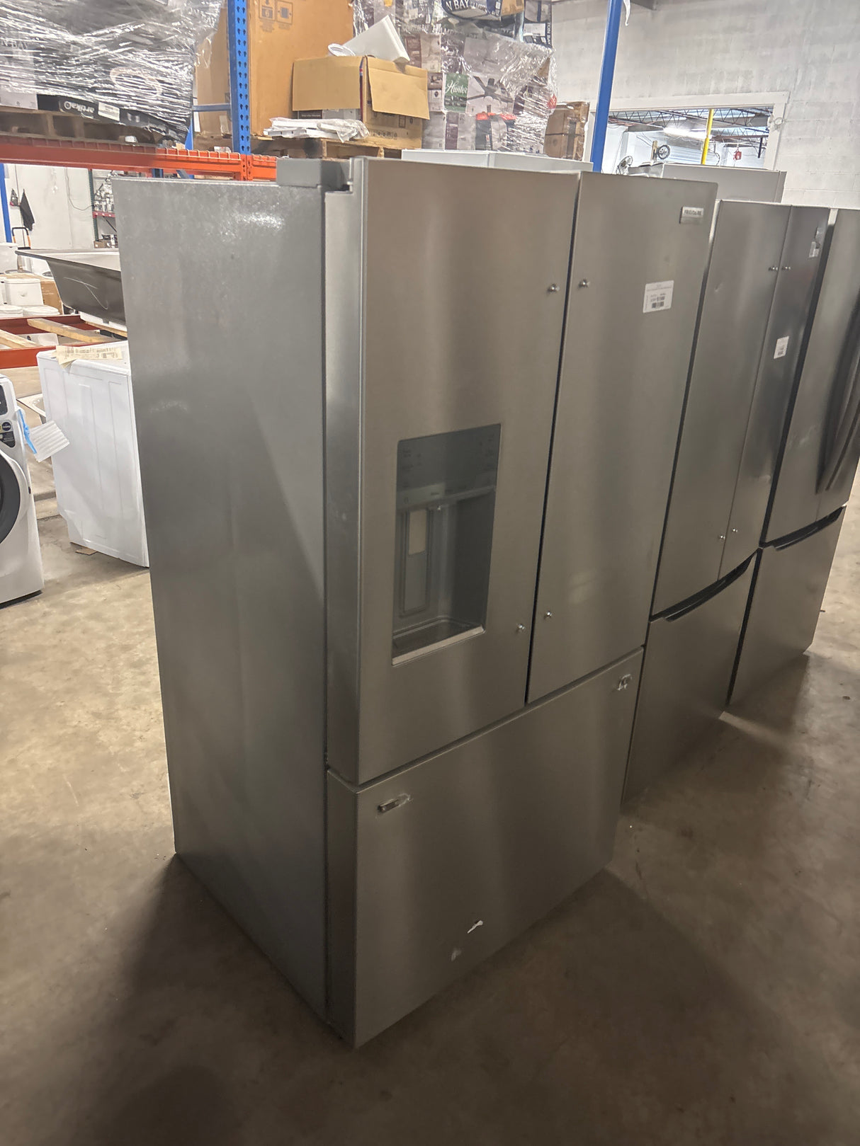 Gallery 36 in. 28 cu. ft. Standard Depth French Door Refrigerator in Smudge-Proof Stainless Steel
