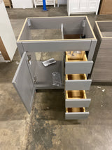 Westcourt 30 in. W x 22 in. D x 34 in. H Bath Vanity Cabinet without Top in Sterling Gray