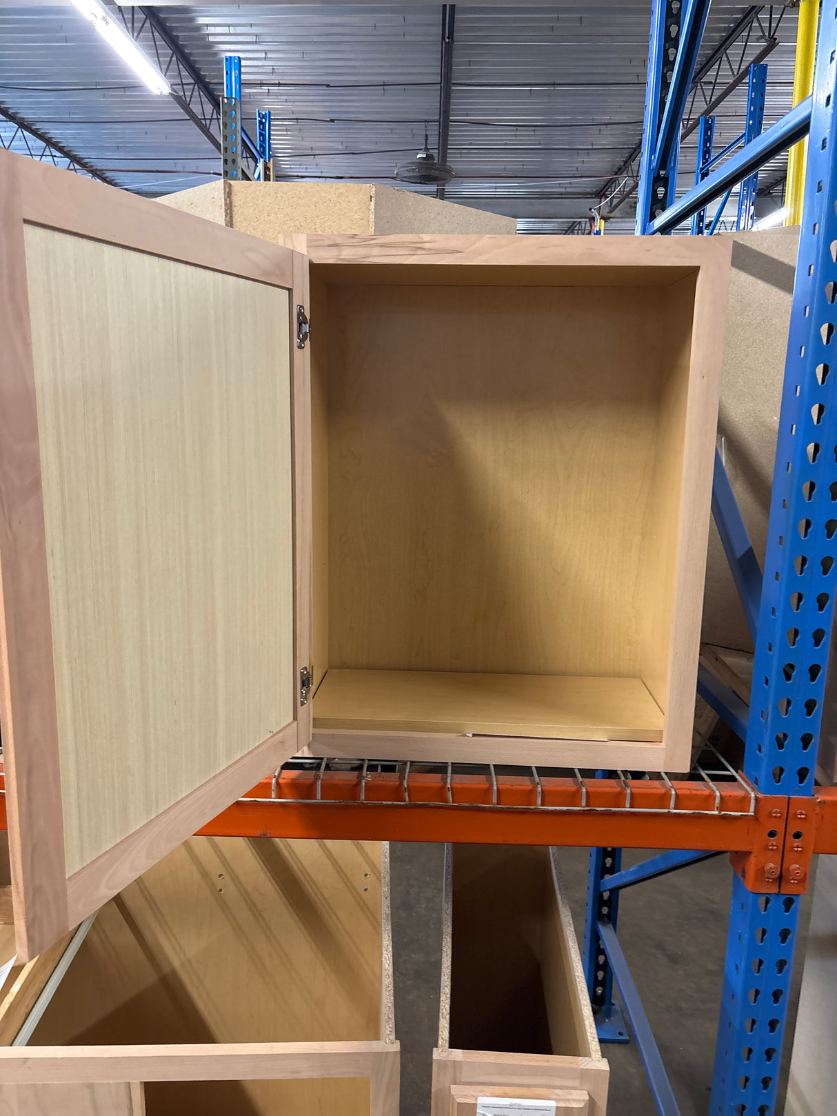24 in. W x 12 in. D x 30 in. H Assembled Wall Kitchen Cabinet in Unfinished with Recessed Panel