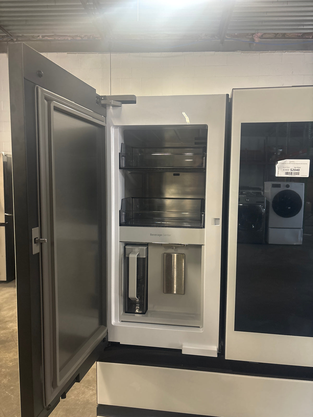 Samsung Bespoke 29 cu. ft. 4-Door French Door Refrigerator with Family Hub+