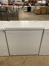7.0 cu. ft. Manual Defrost Chest Freezer with LED Light in White Garage Ready