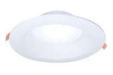 LTB 6 in. Selectable CCT (3000K-5000K) Integrated LED, White Recessed Light, Dimmable Retrofit Trim