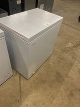 7.0 cu. ft. Manual Defrost Chest Freezer with LED Light in White Garage Ready