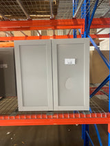 Courtland 30 in. W x 12 in. D x 30 in. H Assembled Shaker Wall Kitchen Cabinet in Sterling Gray