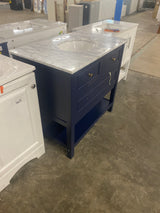 Sterling Vanity 1dw 36x22x34 in Blue