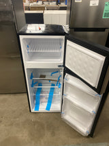 4.5 cu. ft. 2-Door Mini Refrigerator in Platinum Steel with Freezer