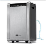 125 pt. 8,500 sq. ft. Intelligent Dehumidifier for Basement, with Drain Hose and Large Bucket, Energy Star (Metallics)