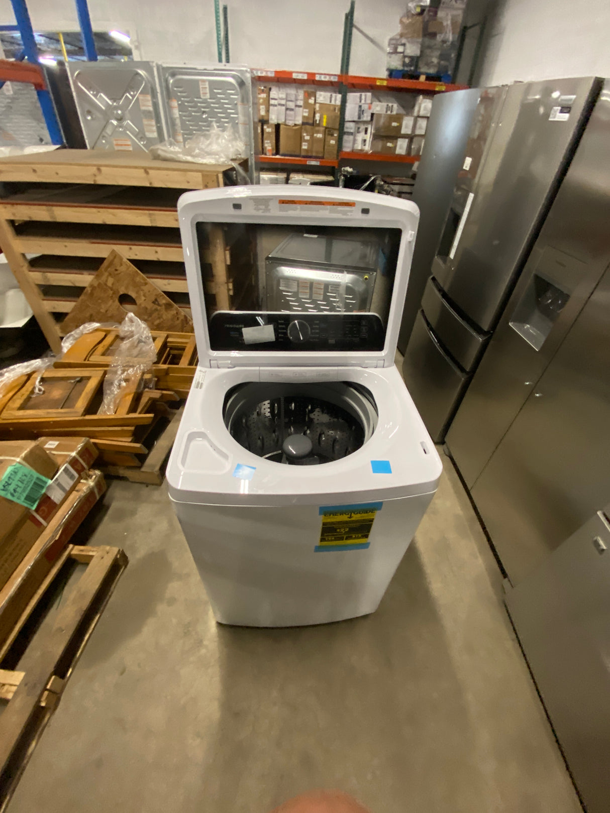 4.4 Cu. Ft. Top Load Washer in White with Max Fill Option